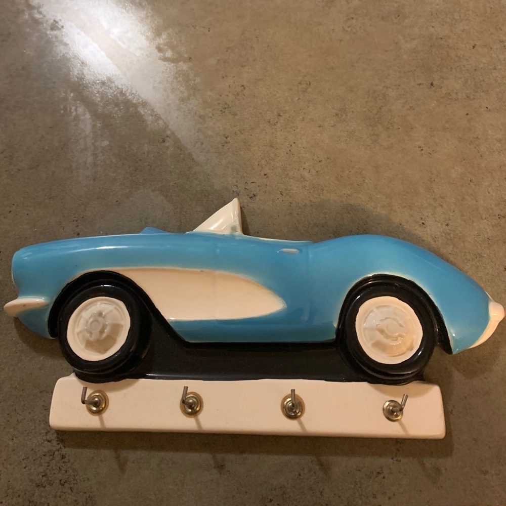 Decorative Classic Ceramic Car Key Hooks